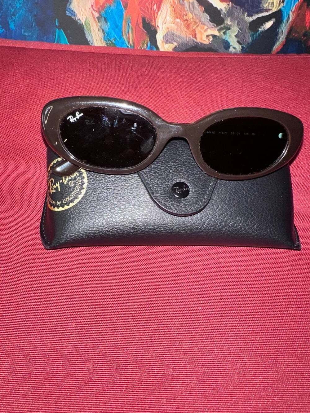 No.78 Ray-Ban RB4441D Size 53-21 Opal Brown Bio-Based Sunglasses with Case